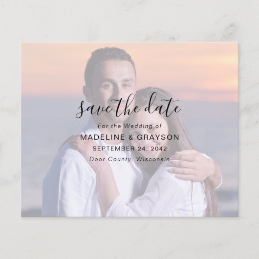 BUDGET het Manuscript van de Bekleding van de Foto (Voorkant)