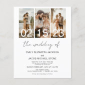 Budget Het Wedding van de Eenvoudige Minimalist va (Voorkant)