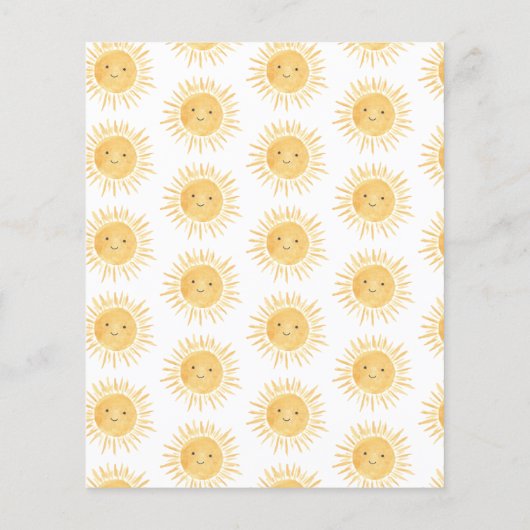 Budget hier komt de Son Baby shower uitnodiging (Achterkant)