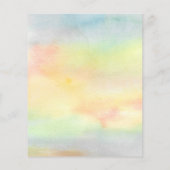 Budget hier komt de Son Baby shower uitnodiging (Achterkant)