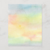 Budget Hier komt de Son Boys Baby shower uitnodige (Achterkant)