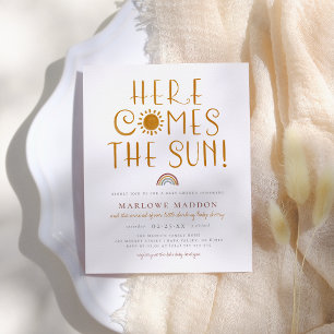 Budget hier komt de zon aan   Boho Baby shower