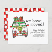 BUDGET Hippie Kerst Van Vakantie We zijn verhuisd (Voorkant / Achterkant)