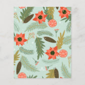 BUDGET Hipster Deer Specialized Kerstmis Kaart (Achterkant)