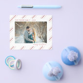 Budget Holiday-fotokaart | Moderne kerst Flyer (Enkel)