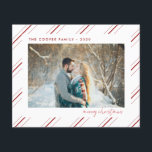 Budget Holiday-fotokaart | Moderne kerst Flyer<br><div class="desc">Creëer een blijvende indruk dit seizoen met een unieke vakantiekaart. Deze eenvoudige, kerstboomkaart sjabloon biedt een schoon, modern design. Pas het aan met je informatie en maak het uniek voor jou! Begrotingsdocument is dun! ***UPGRADE VOOR EEN THICKERPAPIER. GEEN ENVELOPEN OPGENOMEN.*** VOOR KAART, OF DIKERE KAARTEN, CONTROLEER DE LINK HIERONDER, BERICHT...</div>