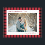 Budget Holiday-fotokaart | Moderne kerst Flyer<br><div class="desc">Creëer een blijvende indruk dit seizoen met een unieke vakantiekaart. Deze eenvoudige,  kerstboomkaart sjabloon biedt een schoon,  modern design. Pas het aan met je informatie en maak het uniek voor jou!</div>