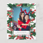 BUDGET Holiday Holly Foto Lijst Persoonlijk (Voorkant)