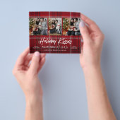 Budget Holiday Kiss Future Mr. & Mrs. 3 Foto Flyer (Hand)