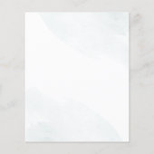 Budget Holiday Red Gold-kerstfeest uitnodiging (Achterkant)