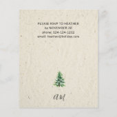 Budget Holiday Truck Holiday Party Flyer (Achterkant)