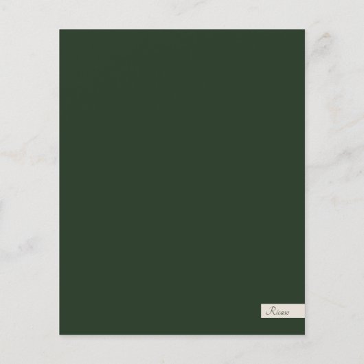 BUDGET Holiday Winter Botanische Foto aangepast (Achterkant)