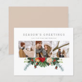 BUDGET Holiday Winter Botanische Foto aangepast (Voorkant / Achterkant)