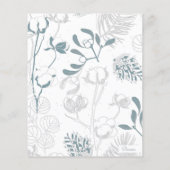 BUDGET Holiday Winter Botanische Foto aangepast (Achterkant)