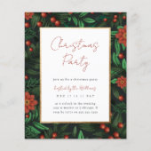 Budget Holly Berries Foliage Kerstfeest (Voorkant)