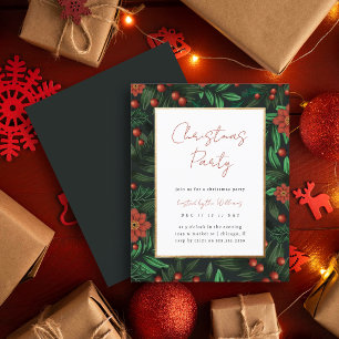 Budget Holly Berries Foliage Kerstfeest