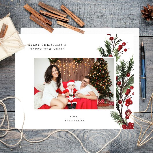 Budget Holly Berry H Foto Holiday of Kerstmis