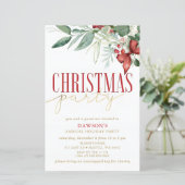 Budget Holly Botanical Corporate Christmas Party  (Staand voorkant)