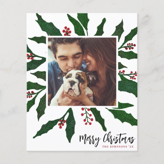 Budget Holly & Merry Kerstfeestdag Foto (Voorkant)