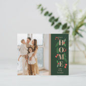 Budget Holly New Home voor Feestdagen Foto Card (Staand voorkant)