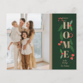 Budget Holly New Home voor Feestdagen Foto Card (Voorkant)