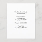 Budget Home Aangepaste Huisdier Foto Weve Verplaat (Achterkant)