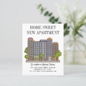 Budget Home Sweet New City Afee Moved Moving (Staand voorkant)