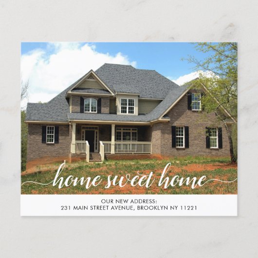 Budget Home Sweet Nieuw Adres Foto Verplaatsen (Voorkant)