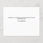 Budget Hondenliefhebber Honden kerstfeestdag Kaart (Achterkant)