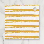 Budget Hoofd Pers Lemon Wreath Bruidsfeest Bedankjes Labels (Achterkant)