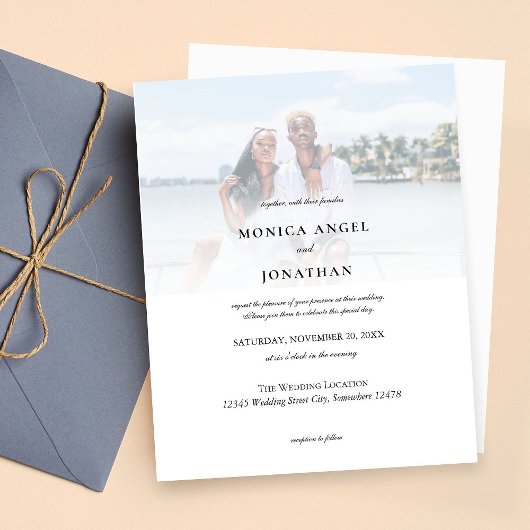 Budget Horizontal Photo Wedding