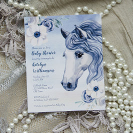 Budget Horse ranch waterverf baby shower