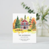 Budget House Forest Bossen We hebben Herfst Moving (Staand voorkant)