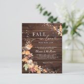 BUDGET Hout Herfst Pompoen Herfst in Liefde Baby s (Staand voorkant)