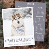 Budget Huisdier Foto Prettige Feestdagen Hond 2026