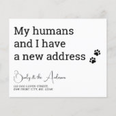 Budget Huisdier Hond Kat We hebben verplaatst Nieu (Voorkant)