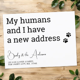 Budget Huisdier Hond Kat We hebben verplaatst Nieu