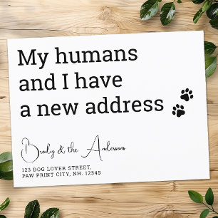 Budget Huisdier Hond Kat We hebben verplaatst Nieu