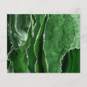 Budget Hunter Green Silver Agate sparen de Datum (Achterkant)