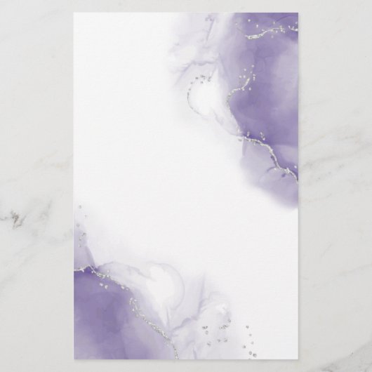 Budget Huwelijk Amethist Paarse Custom Nikita 4 (Achterkant)