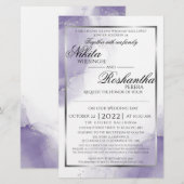 Budget Huwelijk Amethist Paarse Custom Nikita 4 (Voorkant / Achterkant)