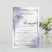 Budget Huwelijk Amethist Paarse Custom Nikita 4 (Staand voorkant)