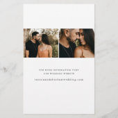 Budget Huwelijksfoto Opslag Datum Flyer (Achterkant)