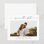 Budget Huwelijksfoto Save the Date-script (Voorkant / Achterkant)