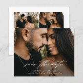Budget Huwelijksfoto Script Save The Date (Voorkant / Achterkant)