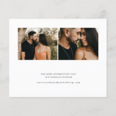 Budget Huwelijksfoto Script Save The Date (Achterkant)