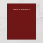 BUDGET Huwelijksreceptie Uitnodiging Met Koppel FO (Achterkant)