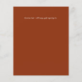 BUDGET Huwelijksreceptie Uitnodiging Met Koppel FO (Achterkant)