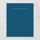 BUDGET Huwelijksreceptie Uitnodiging Met Koppel FO (Achterkant)