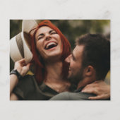 Budget Huwelijksuitnodiging Namen Foto (Achterkant)